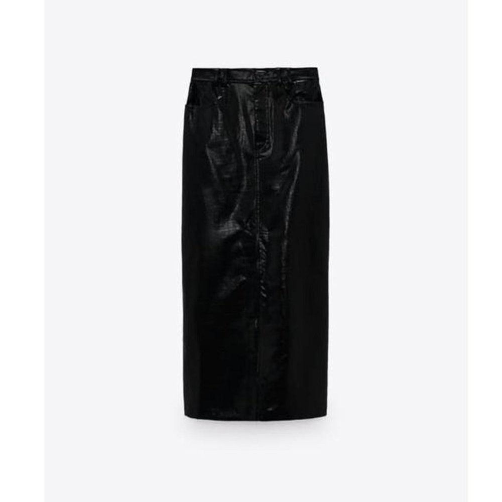zara midi skirt
